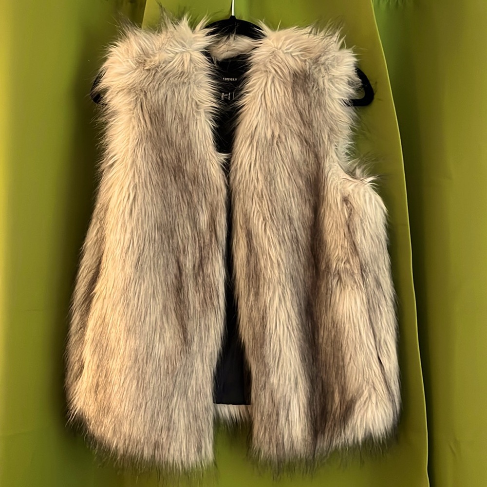 Furry vest